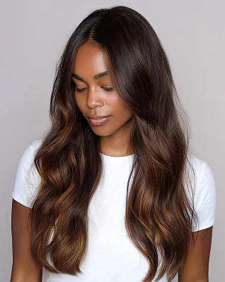 Bellami seamless clip-in extensions